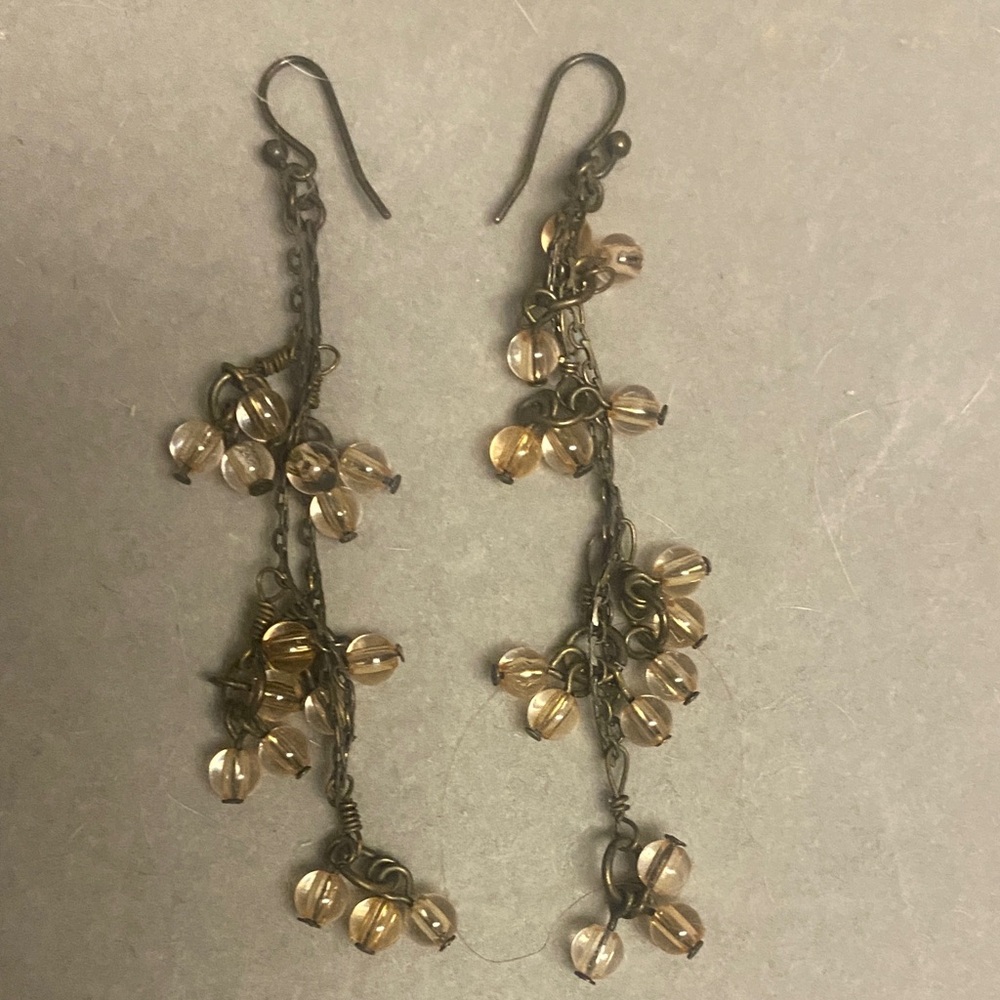 Elegant Pink  Dangle Earrings
